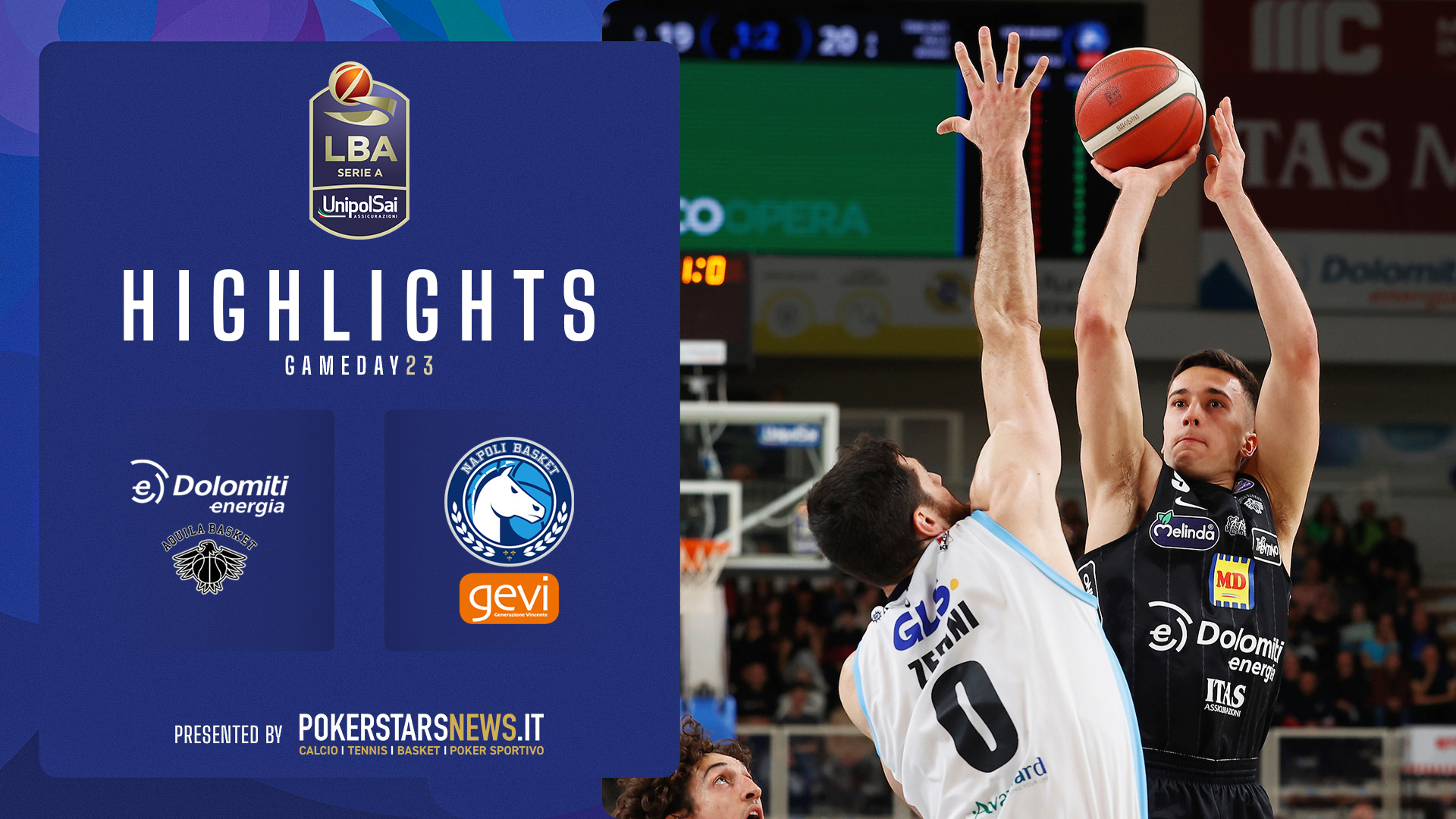 GeVi Napoli Basket - Dolomiti Energia Trentino